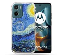 Cokitec Cover rinforzata per Motorola G05 / E15 - Pittura Notte stellata