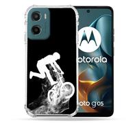 Cokitec Cover rinforzata per Motorola G05 / E15 Sport MTB Nero