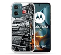 Cokitec Cover rinforzata per Motorola G05 / E15 Viaggi America USA New York Taxi