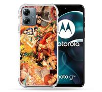 Cokitec Cover rinforzata per Motorola G14 4G Manga One Piece Nakama