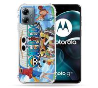 Cokitec Cover rinforzata per Motorola G14 4G Manga One Piece Sunny