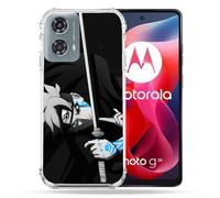Cokitec Cover rinforzata per Motorola G24 4G Manga Boruto Spada