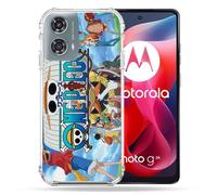 Cokitec Cover rinforzata per Motorola G24 4G Manga One Piece Sunny