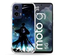 Cokitec Cover rinforzata per Motorola G35 5G Manga Attack Titans Levi