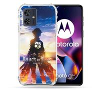Cokitec Cover rinforzata per Motorola G54 5G Manga Attacchi Titans Soleil