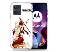 Cokitec Cover rinforzata per Motorola G54 5G Manga Fairy Tail Erza
