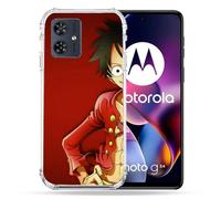 Cokitec Cover rinforzata per Motorola G54 5G Manga One Piece Luffy