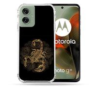Cokitec Cover rinforzata per Motorola G55 5G Animale Scorpione Affresco