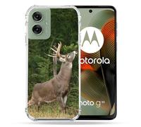 Cokitec Cover rinforzata per Motorola G55 5G Caccia Cervo