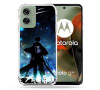 Cokitec Cover rinforzata per Motorola G55 5G Manga Attack Titans Levi