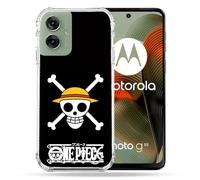 Cokitec Cover rinforzata per Motorola G55 5G Manga One Piece con teschio