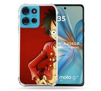 Cokitec Cover rinforzata per Motorola G75 5G Manga One Piece Luffy