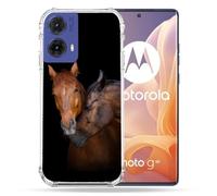 Cokitec Cover rinforzata per Motorola G85 5G Animal Cheval, colore: Marrone