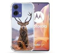 Cokitec Cover rinforzata per Motorola G85 5G Caccia Capriolo Montagna