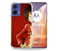 Cokitec Cover rinforzata per Motorola G85 5G Manga One Piece Luffy