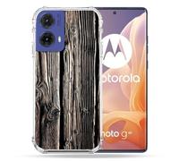 Cokitec Cover rinforzata per Motorola G85 5G Texture Legno