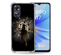 Cokitec Cover rinforzata per Oppo A17 Manga Naruto Sage