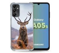 Cokitec Cover rinforzata per Samsung Galaxy A05S Caccia Capriolo Montagna