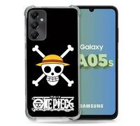 Cokitec Cover rinforzata per Samsung Galaxy A05S Manga One Piece con teschio