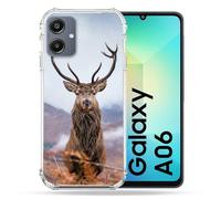 Cokitec Cover rinforzata per Samsung Galaxy A06 Caccia Capriolo Montagna