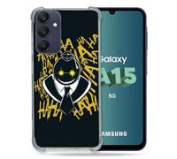 Cokitec Cover rinforzata per Samsung Galaxy A15 4G / 5G Manga Assassination Classroom Kuro Nero
