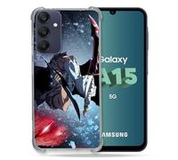 Cokitec Cover rinforzata per Samsung Galaxy A15 4G / 5G Manga Solo Leveling Sung Epee