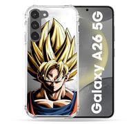 Cokitec Cover rinforzata per Samsung Galaxy A26 5G Manga Dragon Ball Sangoku Ritratto