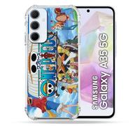Cokitec Cover rinforzata per Samsung Galaxy A35 5G Manga One Piece Sunny