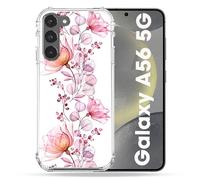 Cokitec Cover rinforzata per Samsung Galaxy A56 5G Fiore Eclosion