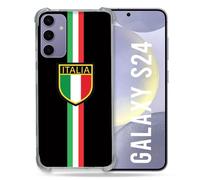 Cokitec Cover rinforzata per Samsung Galaxy S24 Travel Italia 3, colore: Nero