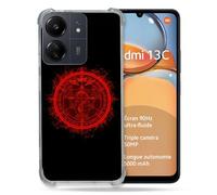 Cokitec Cover rinforzata per Xiaomi Redmi 13C Manga Fullmetal Alchemist Logo