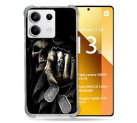 Cokitec Cover rinforzata per Xiaomi Redmi Note 13 5G Teschio di Morte Your Next