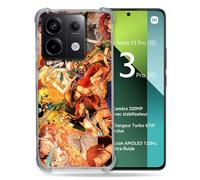 Cokitec Cover rinforzata per Xiaomi Redmi Note 13 Pro 5G Manga One Piece Nakama