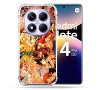 Cokitec Cover rinforzata per Xiaomi Redmi Note 14 Pro 5G Manga One Piece Nakama