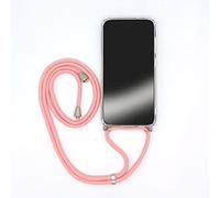 Cokitec Cover trasparente per Samsung Galaxy A13 4G con cordicella/tracolla con cordino, colore: Rosa