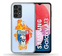 Cokitec Cover trasparente per Samsung Galaxy A13 4G pompiere Fuoco