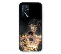 Cokitec Custodia per Oppo A16 / A16S Manga One Piece Ace, Nero
