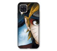 Cokitec Custodia per Samsung Galaxy A12 Manga Naruto Bianco Multicolore