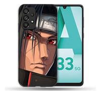 Cokitec Custodia per Samsung Galaxy A33 5G Manga Naruto Itachi Visage