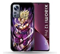 Cokitec Custodia per Xiaomi 12 Pro Manga Dragon Ball Sangohan Viola
