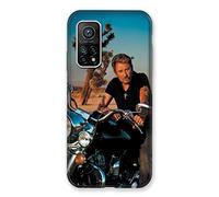 Cokitec Custodia per Xiaomi Mi 10T / Mi 10T Pro Johnny Hallyday Moto