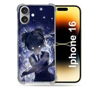 Cokitec Custodia rinforzata per Apple Iphone 16 Plus Manga Assassination Classroom Nagisa