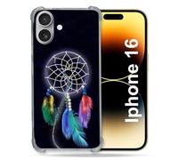 Cokitec Custodia rinforzata per Apple Iphone 16 Plus Zen Cattura Reve, multicolore