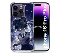 Cokitec Custodia rinforzata per Apple Iphone 16 Pro Plus Manga Assassination Classroom Nagisa