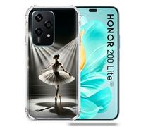 Cokitec Custodia rinforzata per Honor 200 Lite 5G Ballerino Luce