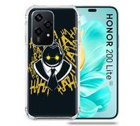 Cokitec Custodia rinforzata per Honor 200 Lite 5G Manga Assassination Classroom Kuro Nero