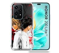 Cokitec Custodia rinforzata per Honor 200 Lite 5G Manga Death Note Duo