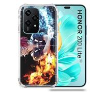 Cokitec Custodia rinforzata per Honor 200 Lite 5G Manga My Hero Academia Shoto