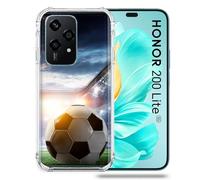 Cokitec Custodia rinforzata per Honor 200 Lite 5G Sport Football Stade