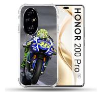 Cokitec Custodia rinforzata per Honor 200 Pro 5G Moto Racing GP Wheeling 46